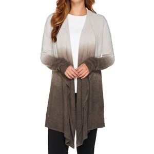 Barefoot dreams bamboo chic lite drape front ombré